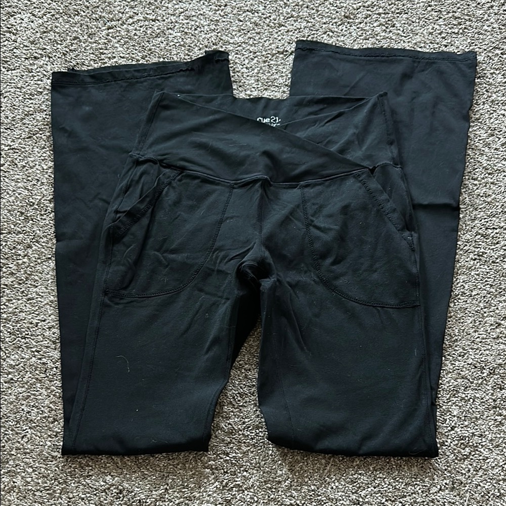 Black Flare Leggings